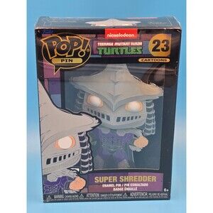 Funko Pop Pin Teenage Mutant Ninja Turtles Super Shredder Enamel Pin New Sealed